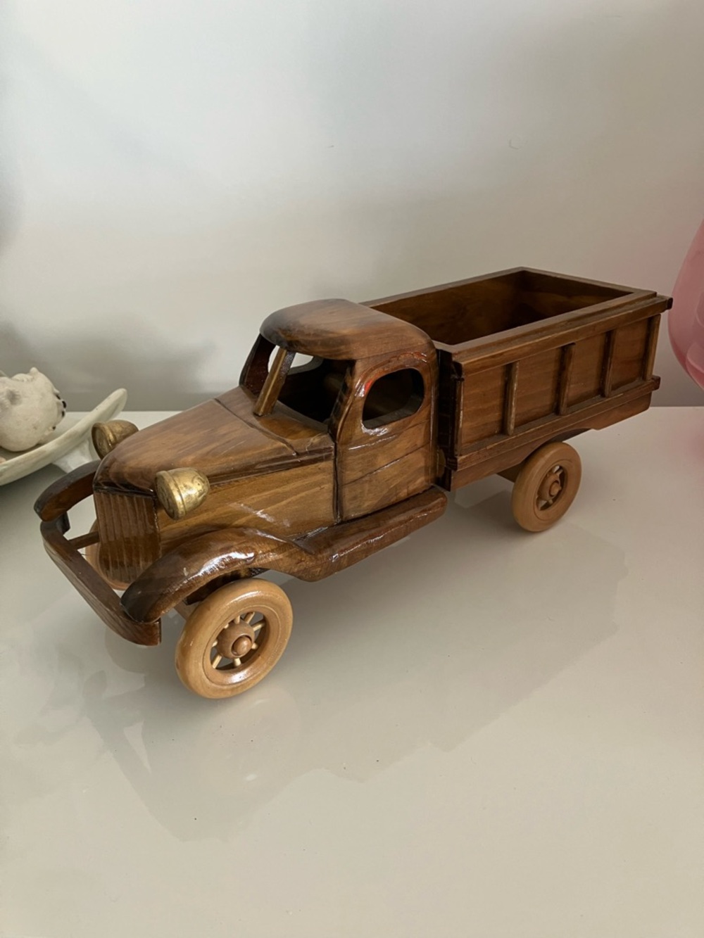 Wooden Toy Dump Truck -Heritage Mint Collection